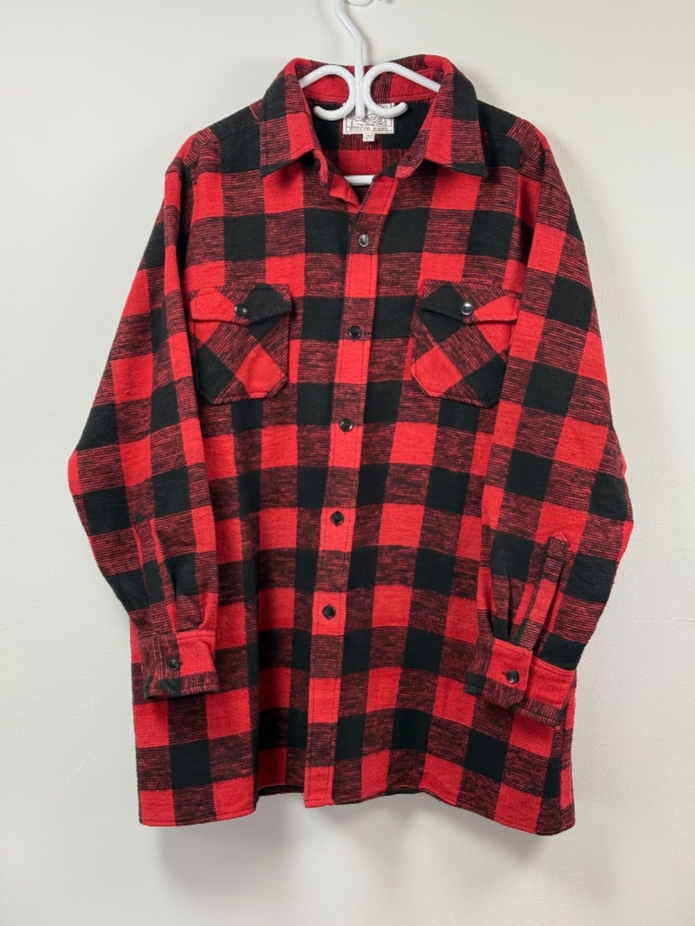 Great Canadian Rugged Wear Fleece workwear shirt size XL 100% cotton